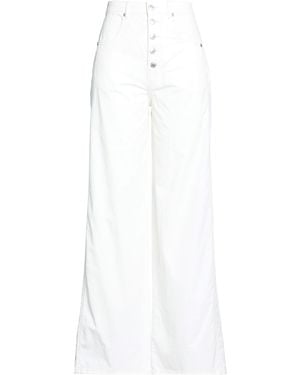 Woolrich Pants Cotton, Elastane - White