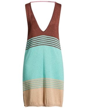 Akep Mini Dresses - Blue