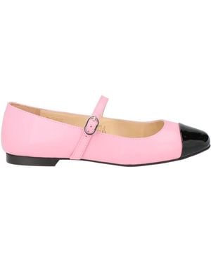 Alohas Ballet Flats Leather - Pink