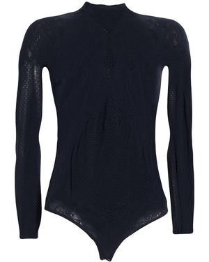 Wolford Midnight Bodysuit Polyamide, Elastane - Blue