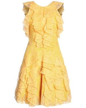 Ermanno Scervino Mini Dress - Yellow