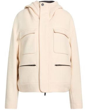 Hevò Cream Jacket Virgin Wool, Polyamide - Natural