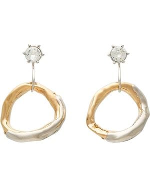 Colville Earrings Metal - Metallic