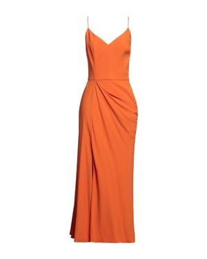 McQueen Midi Dress - Orange