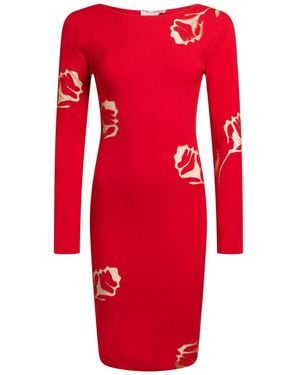 Blugirl Blumarine Midi Dress - Red