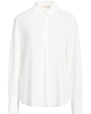 Glanshirt Hemd - Weiß