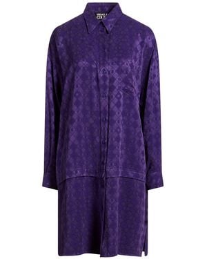 Versace Jeans Couture Mini Dress Viscose, Cupro - Purple