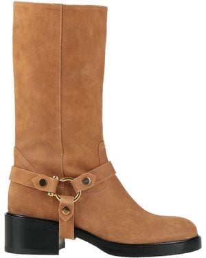 Chloé Camel Boot Leather - Brown