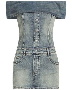 Miss Sixty Minivestido - Azul