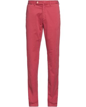 Hackett Pants Cotton, Elastane - Red