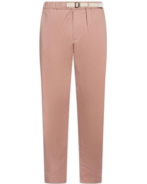 White Sand Pants Cotton, Elastane - Pink