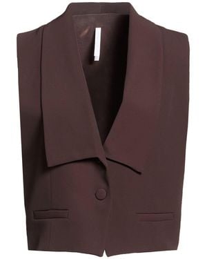 Imperial Dark Tailored Vest Polyester, Elastane - Brown
