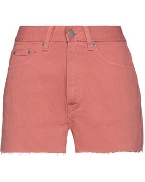 Dr. Denim Denim Shorts - Red