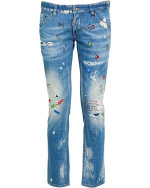 DSquared² Jeans Cotton, Elastane - Blue