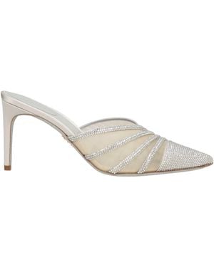 Rene Caovilla Mules & Zuecos - Blanco