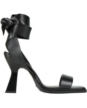 Patrizia Pepe Sandals Leather - Black