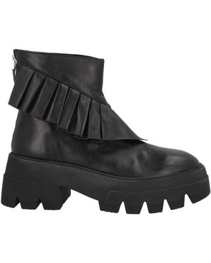 Andrea Wazen Ankle Boots Leather - Black