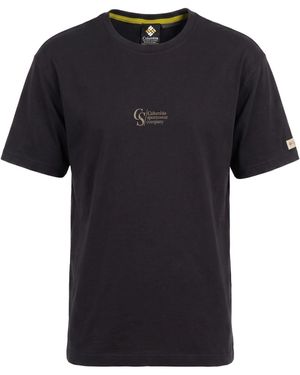 Columbia T-Shirt Cotton, Polyester - Black