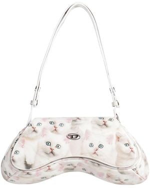 DIESEL Schultertasche - Weiß