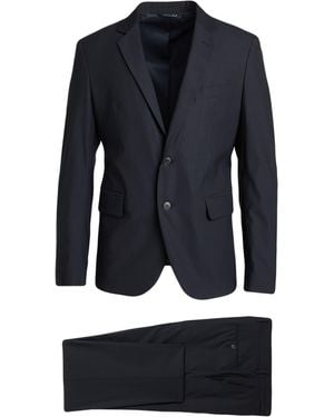 Brian Dales Suit Wool, Polyamide, Elastane - Blue