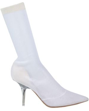 Yeezy Ankle Boots Textile Fibers - White