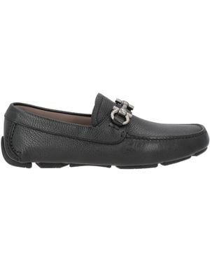Ferragamo Loafers Calfskin - Grey