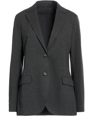 Eleventy Blazer Viscose, Polyamide, Elastane - Black