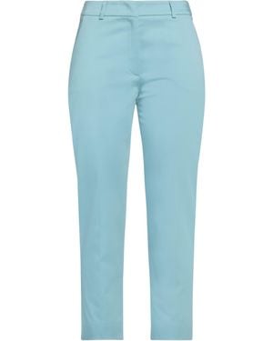 Weekend by Maxmara Trousers Cotton, Elastane - Blue