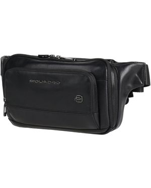 Piquadro Belt Bag Cow Leather, Eva (Ethylene - Black