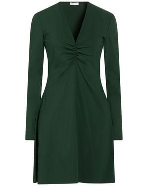 Patrizia Pepe Dark Mini Dress Polyamide, Elastane - Green