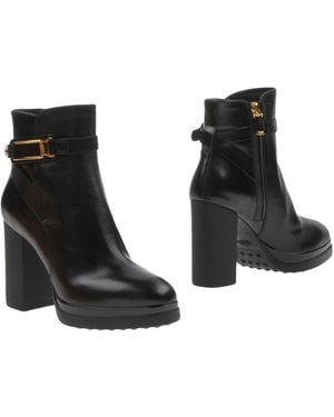 Tod's Ankle Boots Soft Leather - Black