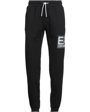 EA7 Pants Cotton, Elastane - Black