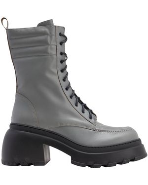 8 by YOOX Ankle Boots - Grey