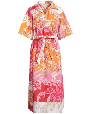 Shirtaporter Midi-Kleid - Weiß