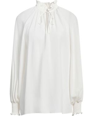 Eleventy Top Acetate, Silk - White