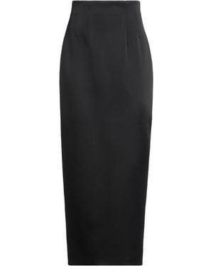 KHAITE Maxi Skirt Acetate, Viscose - Black