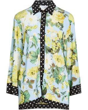 Clips More Shirt Viscose, Elastane - Green