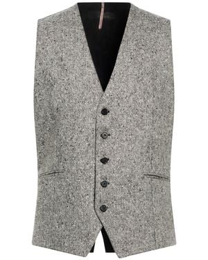 Santaniello Tailored Vest Wool - Gray