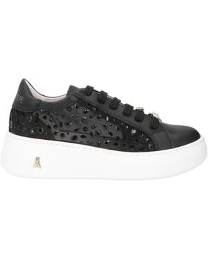 Patrizia Pepe Sneakers Leather, Textile Fibers - Black