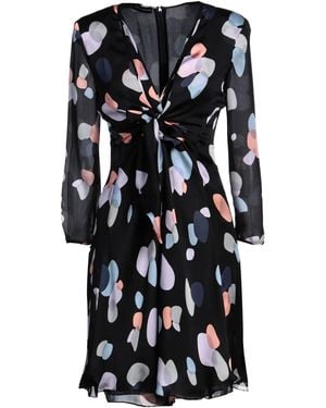 Emporio Armani Mini Dress Silk - Black
