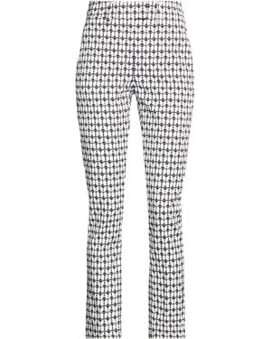 Dondup Pants Polyester, Cotton, Elastane - White