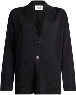 Alpha Studio Blazer - Schwarz