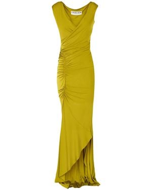 La Petite Robe Di Chiara Boni Maxi Dress Viscose, Elastane - Yellow