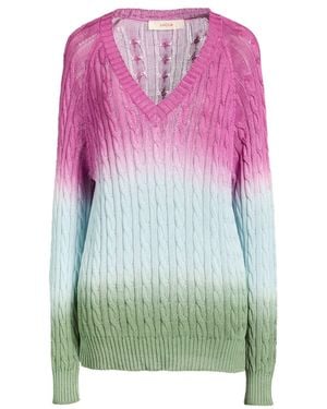 Jucca Mauve Sweater Cotton - Pink