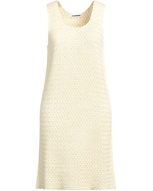 Jil Sander Mini Dress - Natural