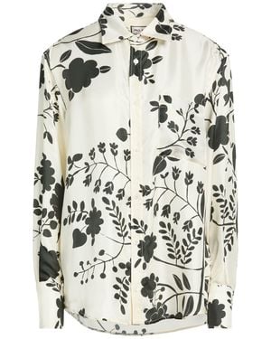Paul & Joe Ivory Shirt Silk - White