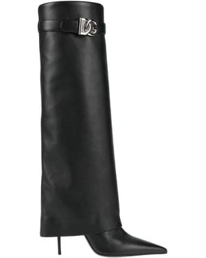 Dolce & Gabbana Boot Leather - Black