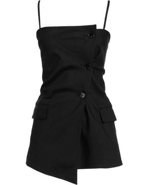 Acne Studios Blazer-Style Top - Black