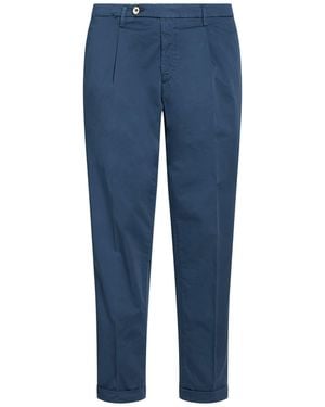 MICHELE CARBONE Pants - Blue