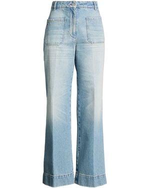 Victoria Beckham Jeans Cotton - Blue